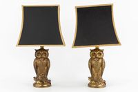 Loevsky & Loevsky, Deknudt, paire de lampes de table ornées … (photo 4)