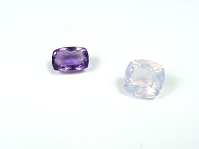 2 améthystes coussin 15.75 cts 18.4x13.2x8 n°15501448