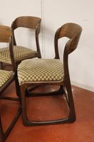 BAUMANN Suite de six chaises modèle Bémol ou dit "Traîneau" … (photo 3)