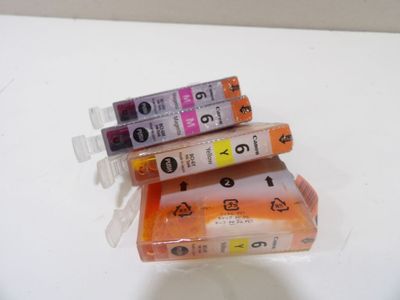 Lot de 4 Cartouches d'encres - CANON - 6 - jaune, magenta *N…