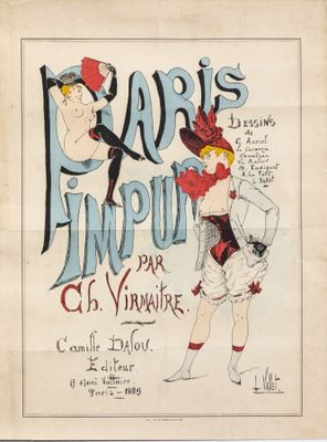 an image of a poster advertising paris imppoi co - vitrair
