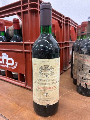 Château Les Moureaux, St Emilion, 1 bouteille de 1994