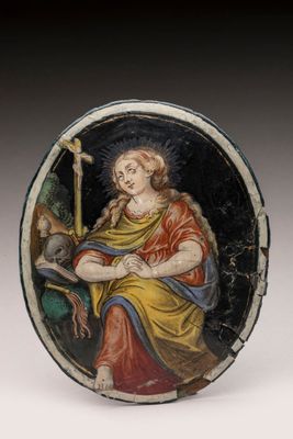 une image d'un tableau représentant une femme avec un oiseau dans la main