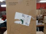 a cardboard box that is sitting on top of a table