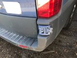 a close up of the rear end of a car
