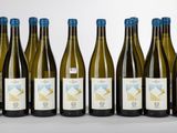 six bouteilles de vin alignées sur une table