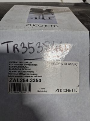 Mitigeur bain-douche mural Zucchetti Agora Classic en finiti…