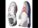 nike air jordan 1 retro white / blue / red men ' s size 11 5