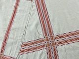 an image of a red and white checkered table cloth