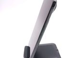a cell phone that is sitting on a stand