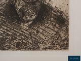 a picture of a drawing of a man with a beard