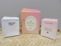 MAISON MARGIELA - AQUARELLE - FORTES - Lot de 3 bougies parf…