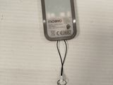 a picture of a cell phone hanging on a wall