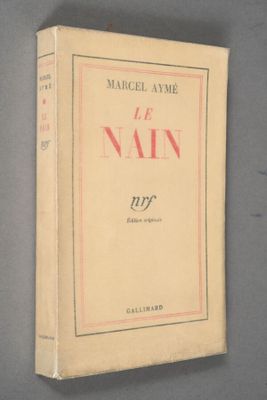 the cover of a book with the title of the novel le nain written by marcel ayme