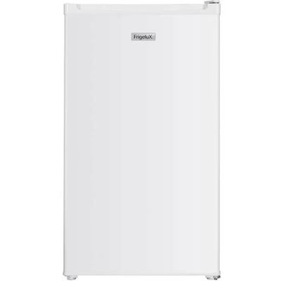 a white refrigerator freezer sitting on top of a white counter