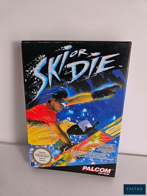 the box of the game is sitting on a white surface