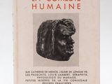 the front cover of a book with an image of a bust of a man