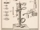 dessin d'une machine posée sur une table