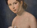 portrait of a young boy with a towel by person