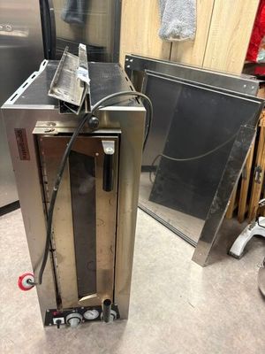 Four à pizza électrique une bouche GGM GASTRO 380 V, avec ba…