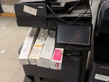 many different types of printers in this warehouse