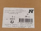 a brown box with a label on it that has a black cat on it