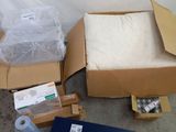 many boxes of items that are sitting on the floor