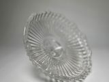 clear glass plate on white surface with a white background