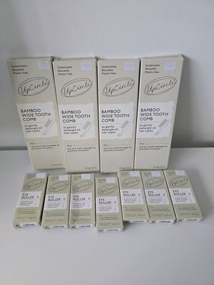 Expédition obligatoire - Lot de 4 peignes en bamboo et 7 rol…