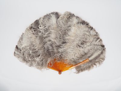 a hair brush and a comb on top of a piece of fur