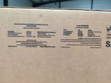 the back of a box that is sitting on a table