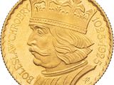 an image of a gold coin with a crown on top of it