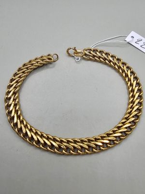 Bracelet OR de 18 cm, fermoir brisé, 5. - Photo 1