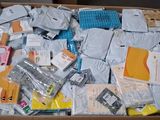 a box full of electronic items that are in the box