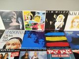 a lot of different albums on the table together