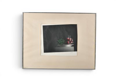 a picture of a potted plant in a bowl on a table