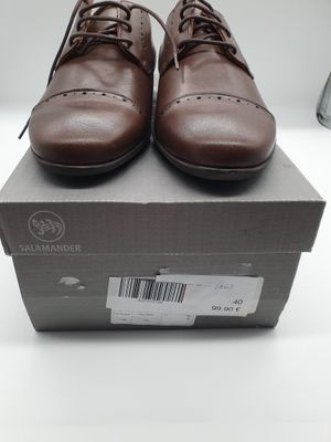 Chaussures Oxford à lacets Clarks pour homme, en cuir marron, neuves, taille 9,5