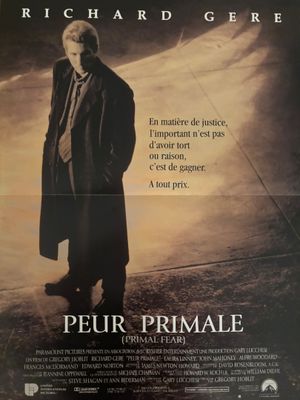 Affiche française du film « Périr primal » avec Richard D. Gere