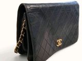 chanel black quilted lambskin wallet with gold hardware
