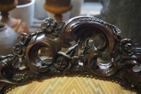 magnifique fauteuil néo-rococo en palissandre - sculpté (photo 2)