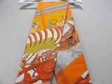 a tie that has a cat on it on a hanger