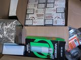 a box with a lot of items inside of it