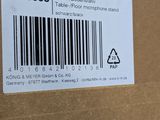 a cardboard box with a barcode on the side of it