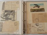 an open book with a picture of a bird on it