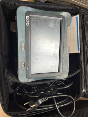 a black case with a computer inside of it