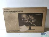 the box of the computer monitor is open and ready to be used