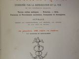 an old book with a picture of a dragon on it ' s cover