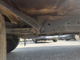 a close up view of the rear end of a truck