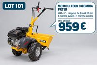 COLOMBIA. Motoculteur PRT 2R, 208 cc, largeur de travail 50c…
