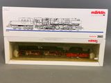une boîte sur laquelle est représenté un train, avec un dessin de train dessus